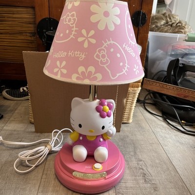 Sanrio HELLO KITTY Table Lamp with Original Pink Shade KT3095 | eBay