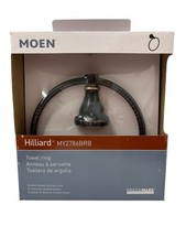 Moen Hilliard Towel Ring Mediterranean Bronze Finish MY2786BRB