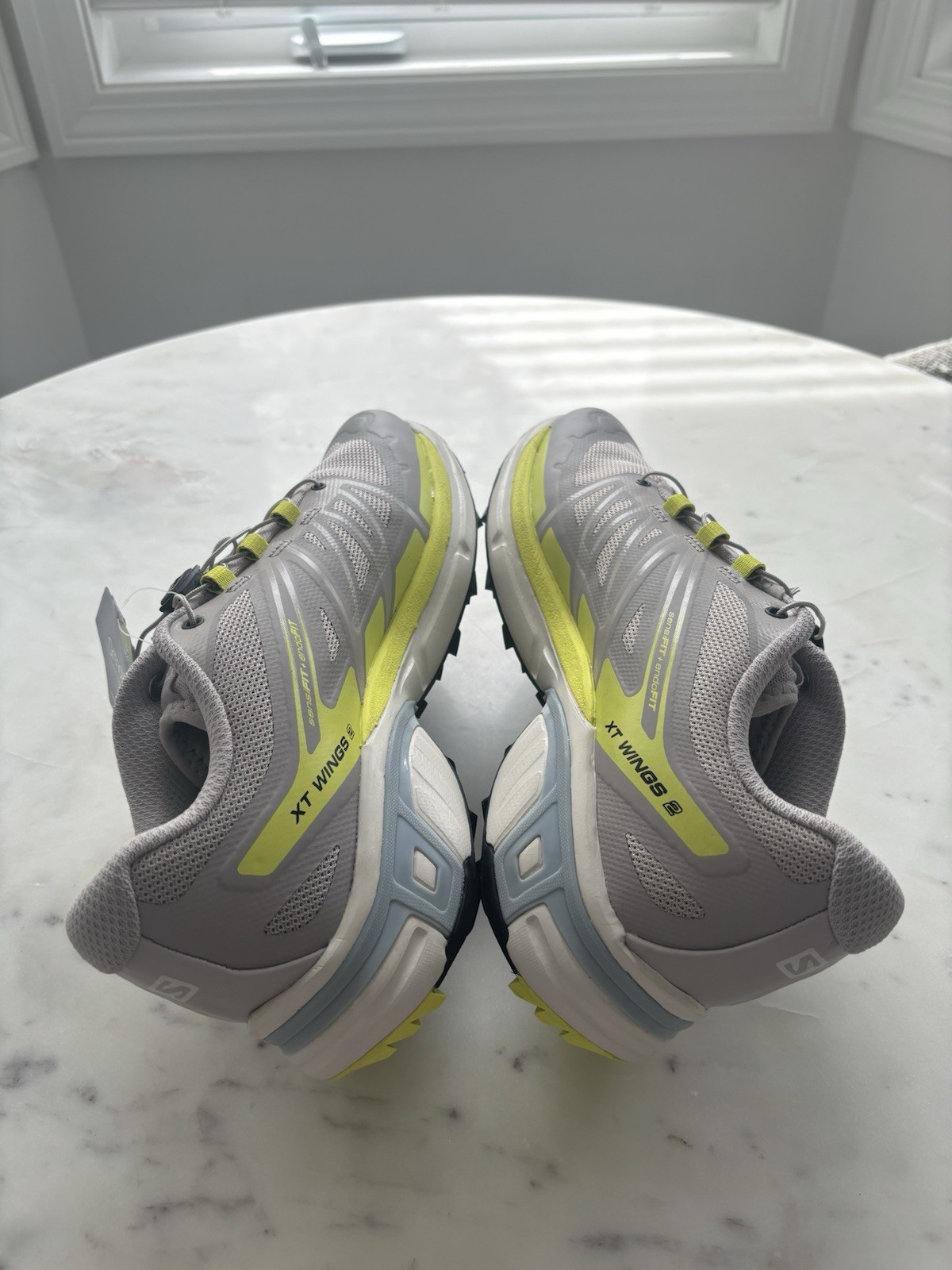 Scarpe da trail running Salomon XT Wings 2 giallo grigio donna taglia 8 5 nuove