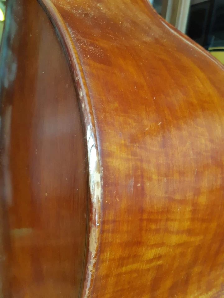 Contrabbasso 3/4 piccolo di liuteria Guerrini usato - Immagine 4 di 4