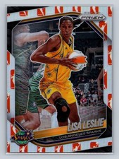2025 Panini Prizm WNBA #106 Lisa Leslie WNBA Logo Prizms