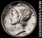 1944-D Mercury Dime - FSB - Super Choice Gem Brilliant Unc  Lustrous  #G7142