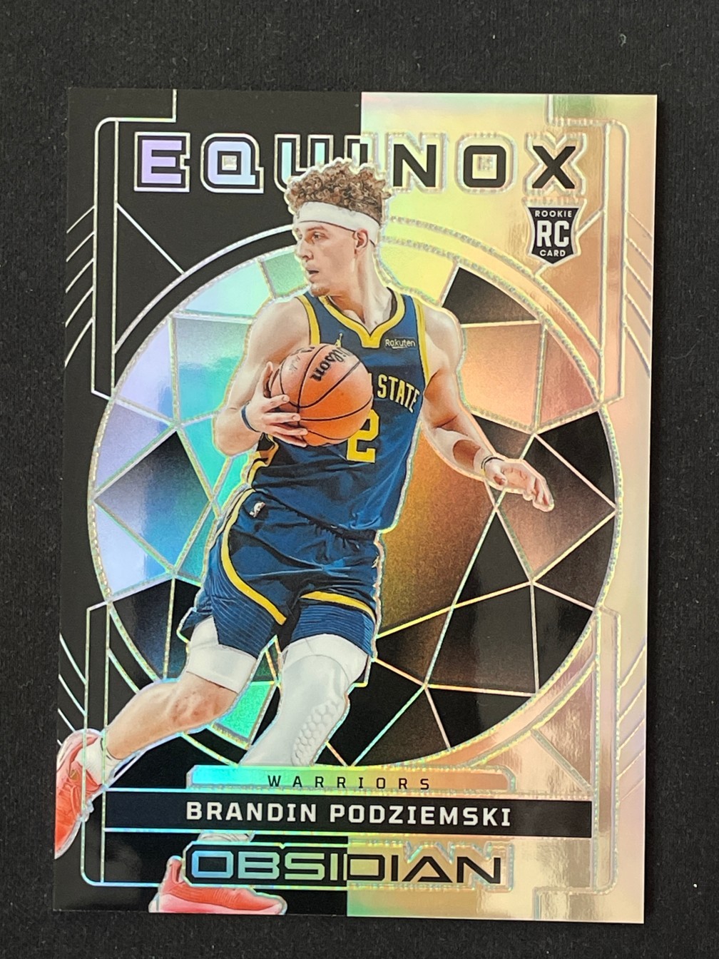 Brandin Podziemski 2023-24 Panini Obsidian RC Equinox /99 #13