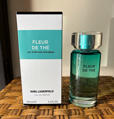 Karl Lagerfeld Fleur de Thé Eau de Parfum Spray 3.3oz 100ml NEW IN BOX EDP