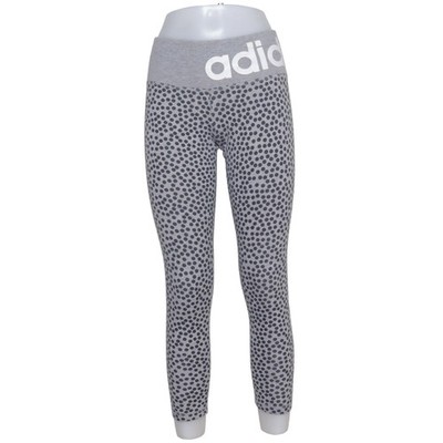 Adidas, Sportleggings, Größe: 36/38, Grau/Schwarz #jED