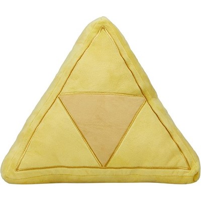 Zelda Triforce Cushion Plush W40cm Nintendo San-ei Japan Official