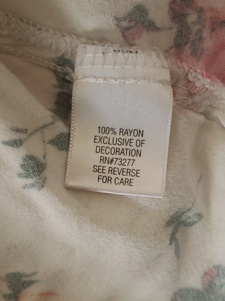 Vestido/blusa floral Mudd para niñas talla 8 Foto 4 de 4