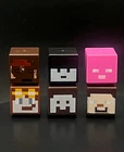 Lego Minecraft Misprint Minifigure Heads Rare Factory Prototype Test Error Lot