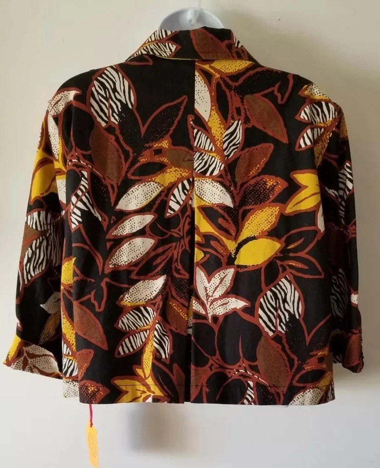 NWT Ruby Rd. Petite Urban Tribe Blazer Jacket Size 14P - Image 4 of 4