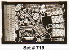 Tom's Model 719 x  1/700 US Light Cruiser Detail Set (Honolulu & Cleveland)