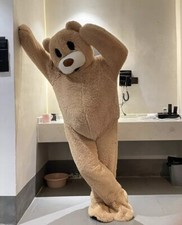 Halloween Cosplay Big Blue Owl Mascot Costume Suits Party Game Dress Adult Size