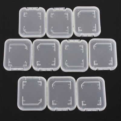 10Pcs Speicherkarten Schutzhülle Schutzbox Micro SD SDHC Etui Aufbewahrungsbox