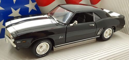 Ertl Maßstab 1:18 Diecast 7366 - 1969 Chevrolet Camaro Z/28 - schwarz