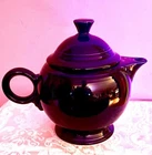Cobalt Blue FIESTA WARE  Ball TEAPOT  Post-1998 EUC