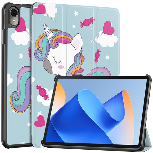 Case for Huawei MatePad SE 10.4" Tri-fold caster hard shell wake cover tablet - Picture 70 of 90