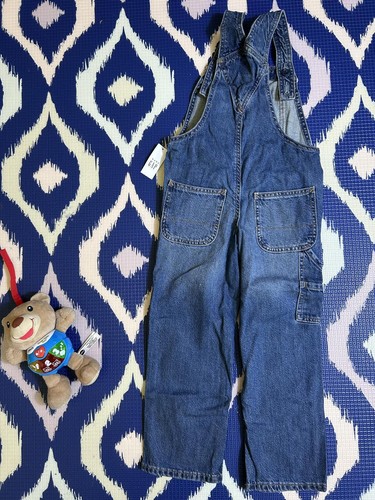100% Cotton- NEW! BabyGap Denim Overalls Sz. 5yrs. by Loving Kindness Everyday - Picture 3 of 16
