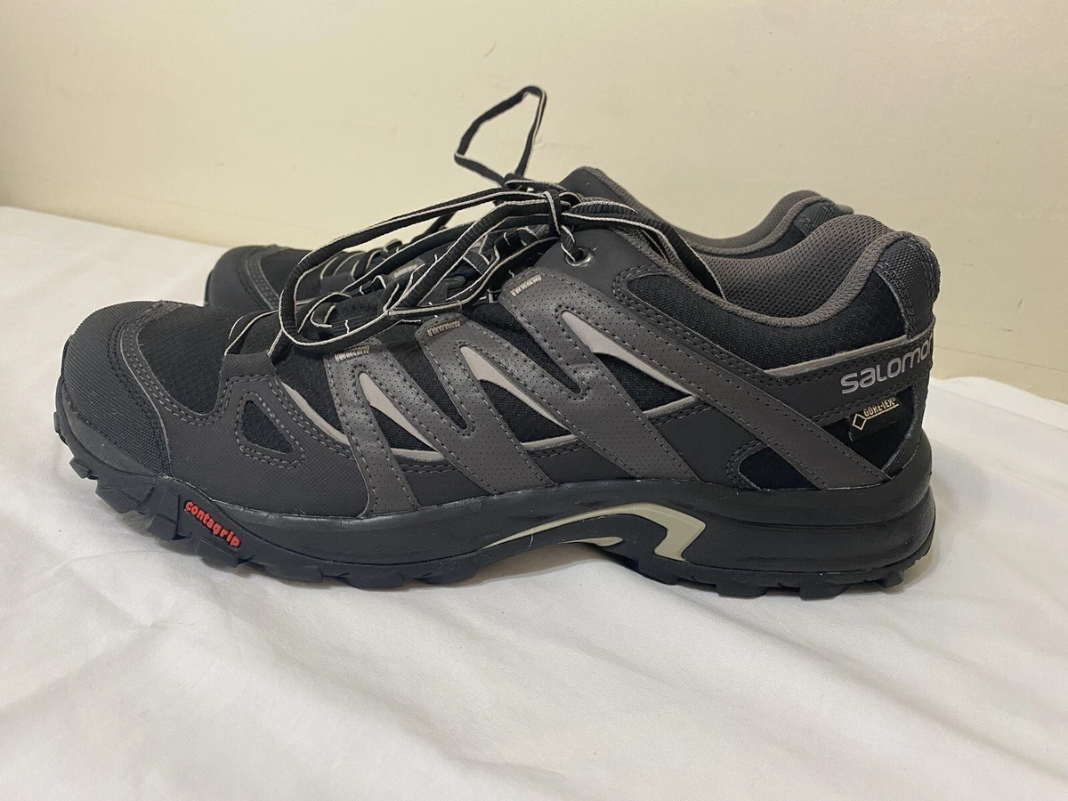 imagen al revés Dolor SALOMON ESKAPE GTX Black Grey Hiking Outdoor Shoes ART NO.328108 Men's Size  11 | eBay