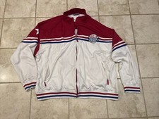 Harlem Globetrotters Warm Up Fubu Platinum Jacket Mens Size 4XL VTG