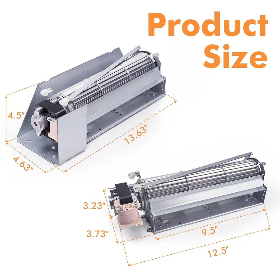 替换壁炉鼓风机 FBK-100 适用于 Superior、Astria、Lennox 壁炉 — 第 2/4 张图片