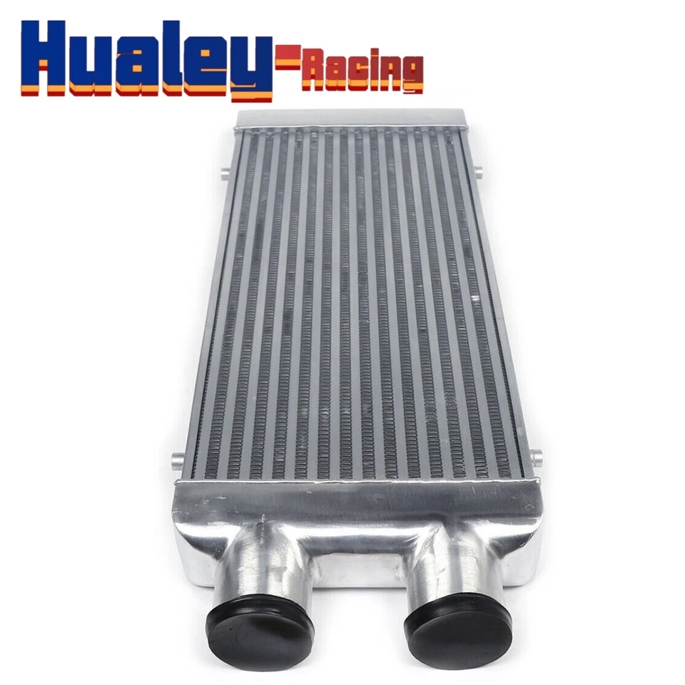Intercooler universal 31"*12.9"*3.1" FMIC montagem frontal tubo de alumínio e barbatana turbo - Imagem 4 de 4