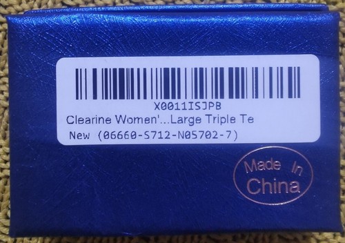 Clearine Women's Gorgeous Small to Large Triple Teardrop Crystal Earrings, New - Picture 10 of 10