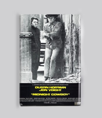 MIDNIGHT COWBOY (1969) - 2'' x 3'' MOVIE POSTER MAGNET (60s 70s cult hoffman drama