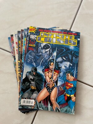 8 Comics, DC, Infinite Crisis (komplett Band 1-7) + Sonderausgabe Countdown
