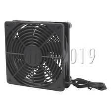 Cooling Case Fan for Receiver Xbox TV Box Router 120mm x 43mm USB Power Black