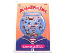 GPK Barnacle Bill Garbage Pail Kids Card 349b circa 1987 pre-owned