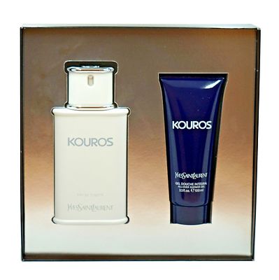 YVES SAINT LAURENT KOUROS 2PC GIFT SET EAU DE TOILETTE NATURAL