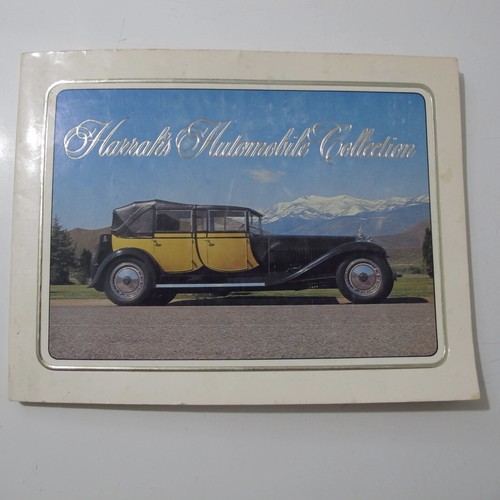 Harrah's Automobile Collection Vintage 1971 Brochure Book