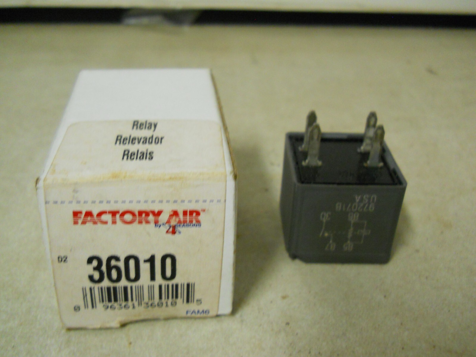 Factory Air Relay 36010 Chevrolet HVAC