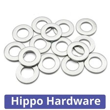 Form A Thick Flat Washers to Fit Bolts & Screws A4 Marine Grade Stainless Steel