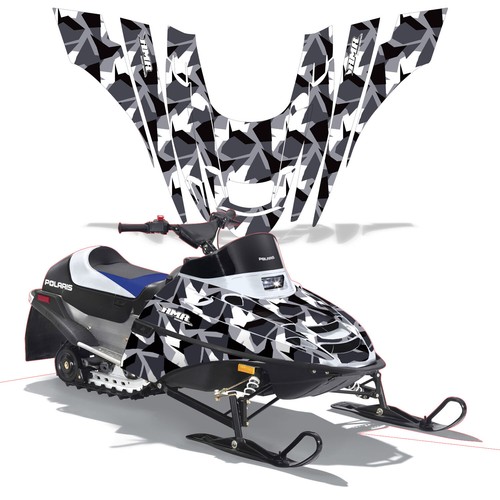 Snowmobile Full Graphics kit Decal for Polaris XC 120 2000-2020 Special Force S - 第 1/1 張圖片