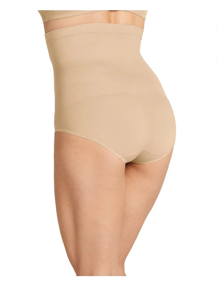 JOCKEY Essentials Mujer’s XL Calzoncillo Cintura Alta Sin Costuras Adelgazante Fresco Cómodo Ligero Foto 4 de 4