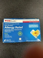 CVS Non-Drowsy Allergy Relief. 10mg Tablets And 30 Tablets In Box. Ex Date 3/26