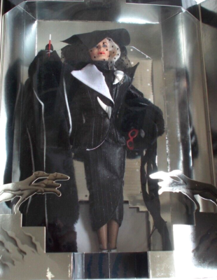 Mattel 1996 Disney 101 Dalmatians Cruella De Vil Doll, New in Box