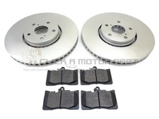 Front 2 Brake Discs And Pads Set New For Lexus RC300H 2.5 2015-2021