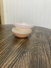 Vintage Tupperware Childs bowls with seals