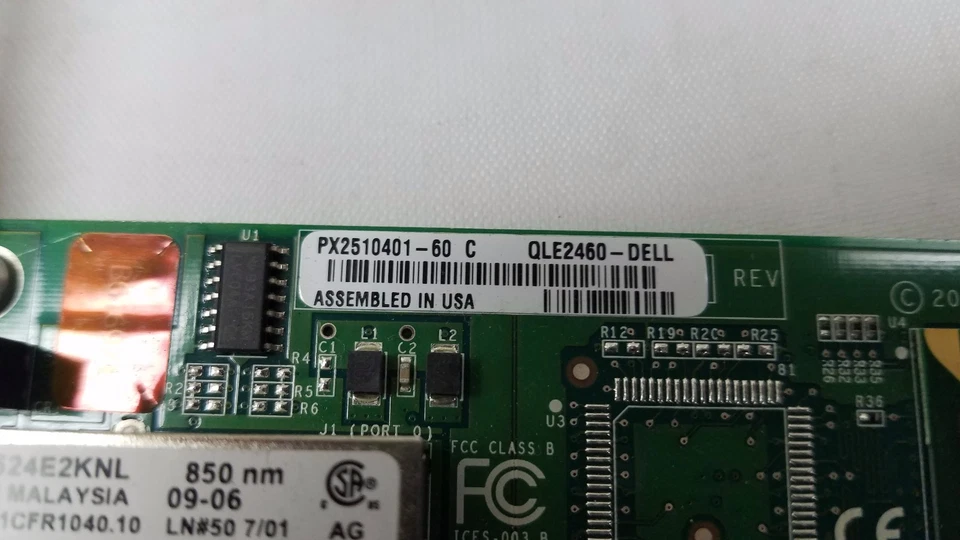 QLogic QLE2460-DELL Single Port 4GB Fibre Channel Adapter PX2510401 - Image 3 of 3