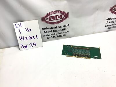 SIEMENS MOORE ASSY NO PN: 15733-1 INPUT MODULE DISCRETE PC BOARD