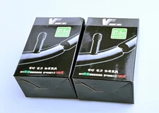 2pc Bike/Bicycle Inner Tube 27.5"x1.90/2.10 Schrader Mountain Quick Install Easy