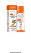 2 x Biotique Sun Shield Sandalwood 50 SPF UVB Sunscreen Protective Lotion 120ml