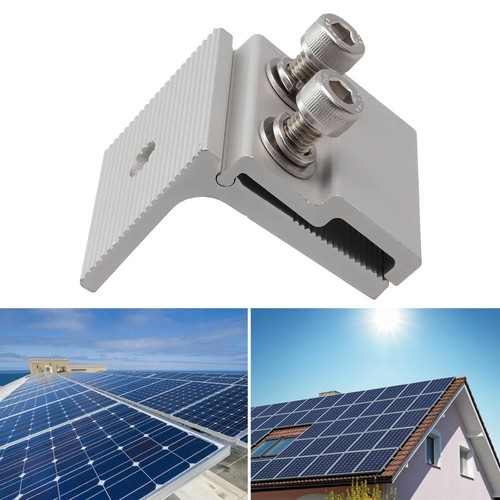 Long Lasting Aluminum Standing Seam Clamps 1/4Pcs For Solar Panel-Mounting - Picture 14 of 48