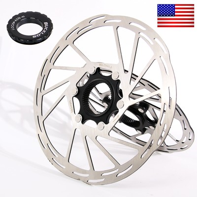 Disc Brake Rotor Center Lock 140 160 180 203mm MTB Road Bike Centerlock ...