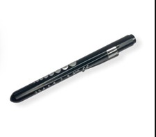 3 BLACK Medical Pen light White Light LED With Pupil gauge EMT, Nurse, RT,MD