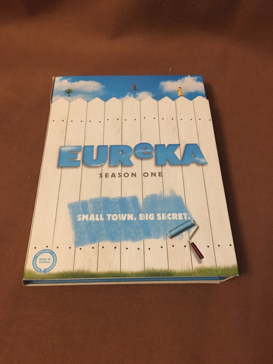 Eureka Season One (DVD, 2007, 3-Disc Set) 25195005456 UK
