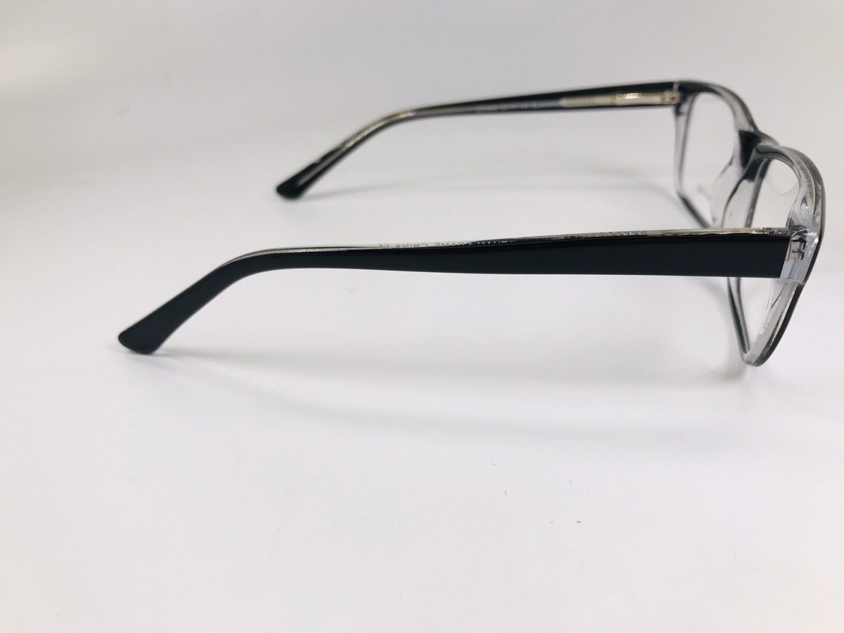 New Designer Inspired SUCCESS XPL Black on Crystal ETHAN Eyeglasses 53mm w/Case New Designer Inspired SUCCESS XPL Black on Crystal ETHAN  main image 2