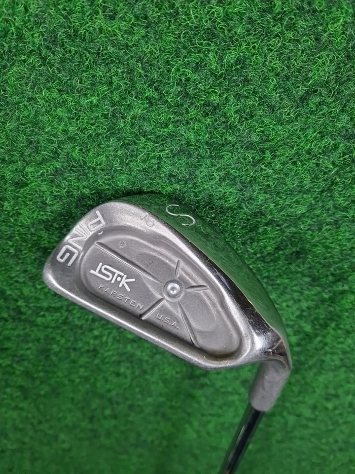 PING ISI Karsten Sand Wedge - Herren (Stahl, 35,5 Zoll, Rechtshändig, Regular)