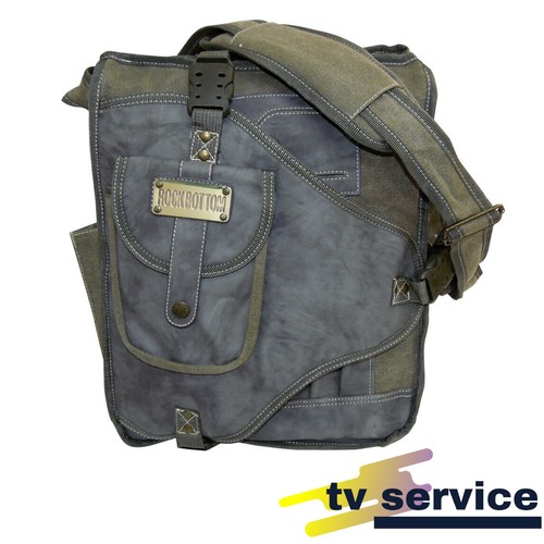 Borsa Tracolla per PC con Inserti in Similpelle - Rock Bottom | eBay